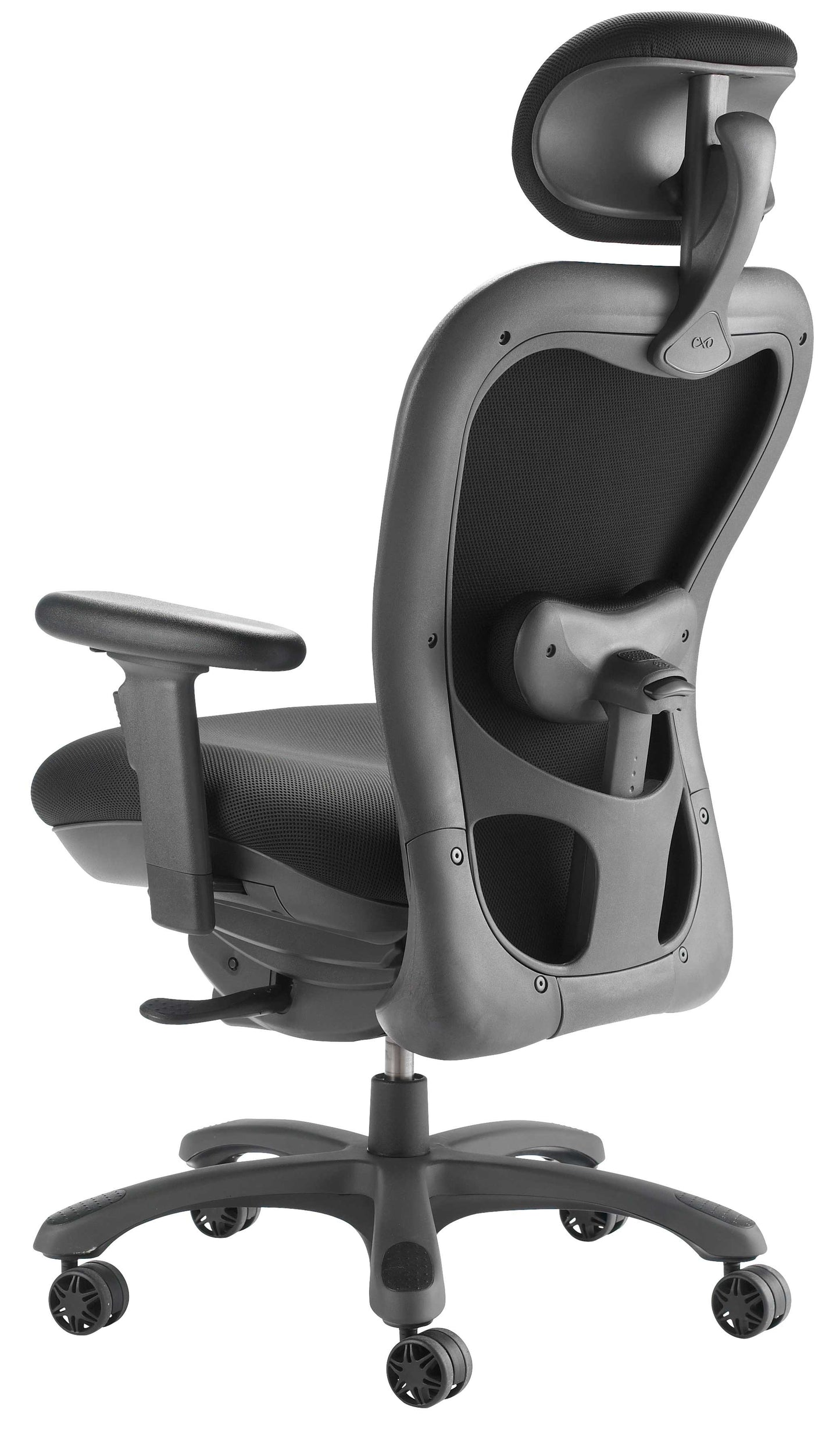 Office Chair with Headrest Designer Leather Nightingale CXO 6200L-D
