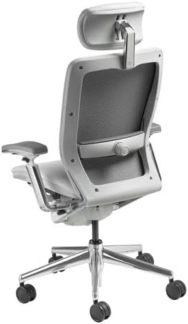 Office Chair White Designer Leather Nightingale IC2 7300D