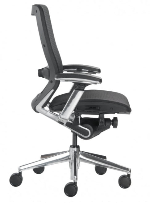 Office mid back task chair all back mesh Nightingale IC2 7300