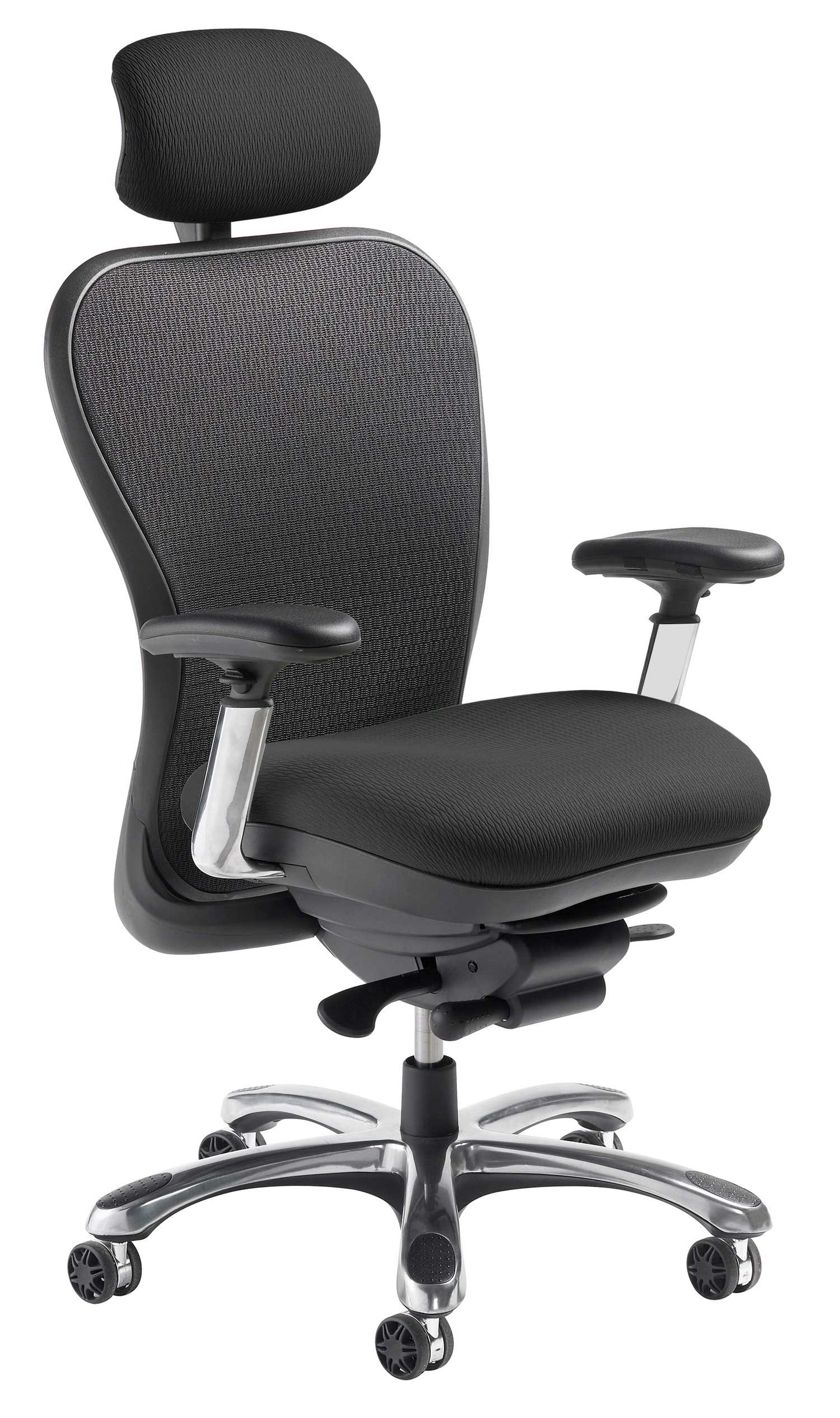 Office Chair with Headrest Designer Leather Nightingale CXO 6200L-D