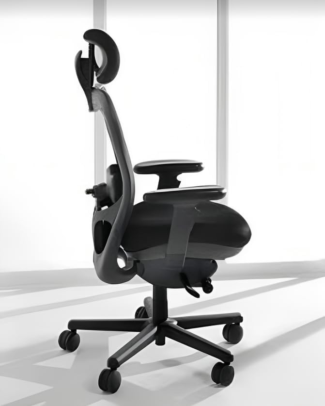 Office Chair with Headrest Special Heavy Duty Version Nightingale CXO 6200HD