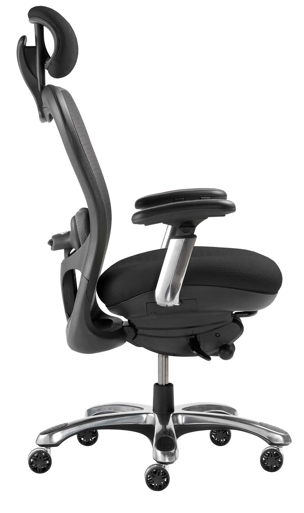 Office Chair with Headrest Designer Leather Nightingale CXO 6200L-D