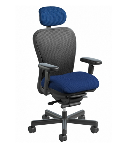 Office mid back heavy duty task chair 450lbs with headrest Nightingale CXO 6200HD