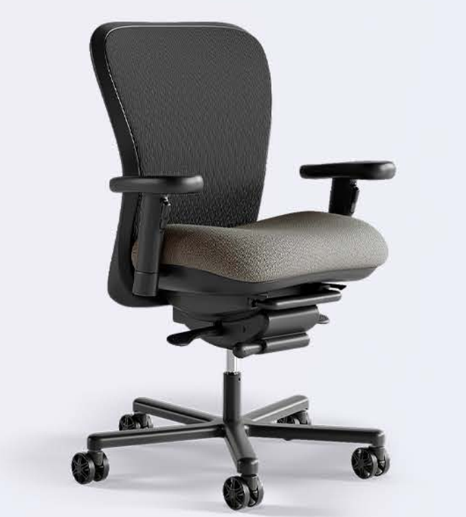 Office mid back heavy duty task chair 450lbs Nightingale CXO 6200HD