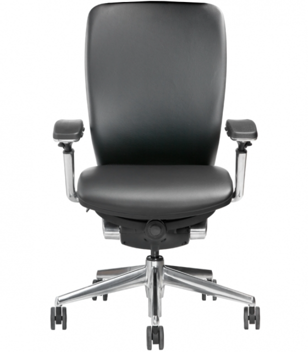 Office mid back Fully Upholstered Leather with headrest Nightingale IC2 7300UF