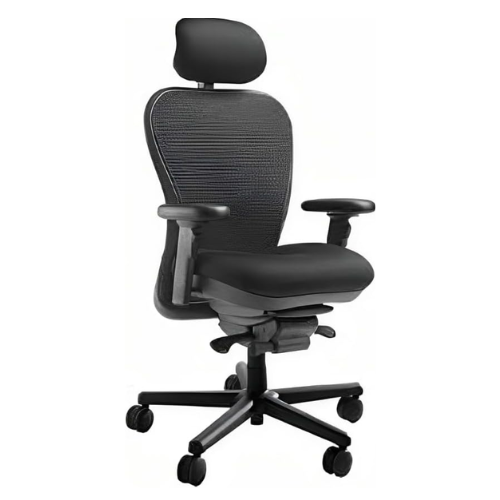 CXO Special Heavy Duty Version Nightingale Office Chair with Headrest 450 lbs. Capacity