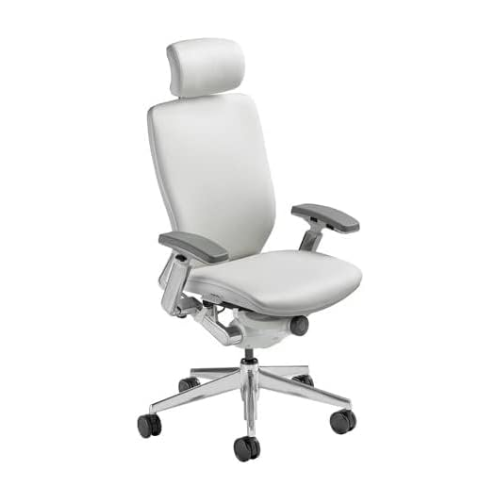 Office Chair White Designer Leather Nightingale IC2 7300D
