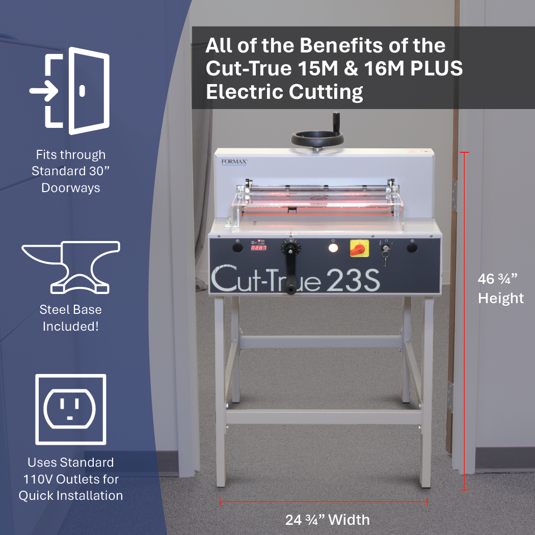 Semi-Automatic Guillotine Cutter Cut-True 23S