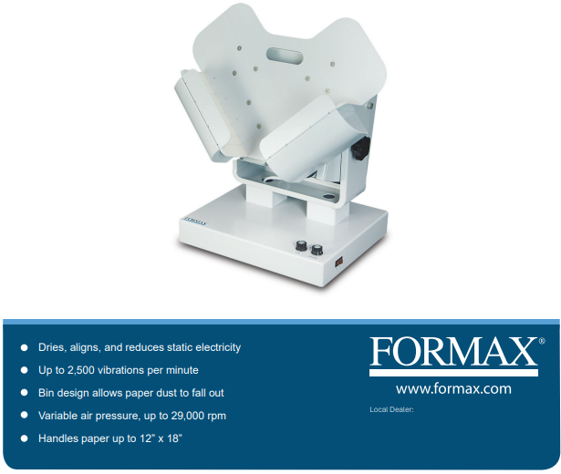 Tabletop Air Jogger Formax FD402TA1