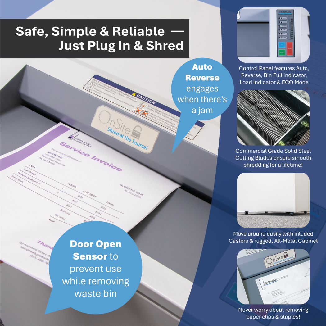 OnSite FD 8402CC Office Shredder