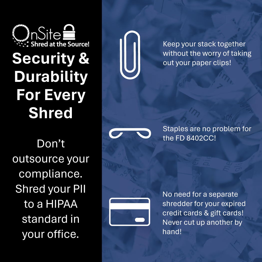 OnSite FD 8402CC Office Shredder