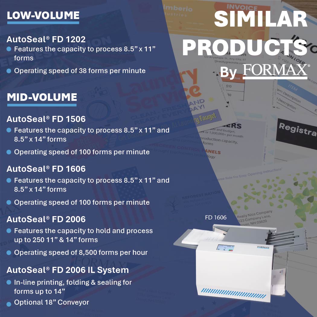 Pressure Sealer Formax FD1406 Low-volume