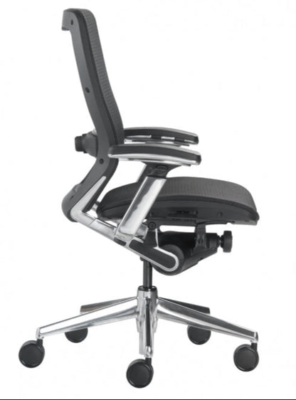 Office mid back task chair all back mesh Nightingale IC2 7300