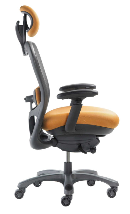 Office mid back task mesh chair with headrest Nightingale CXO 6200D