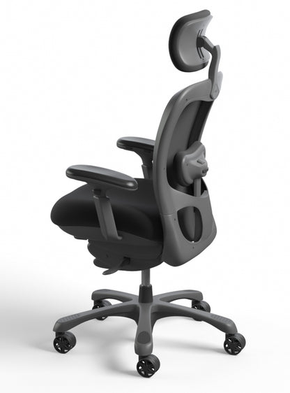 Office mid back task mesh chair with headrest Nightingale CXO 6200D