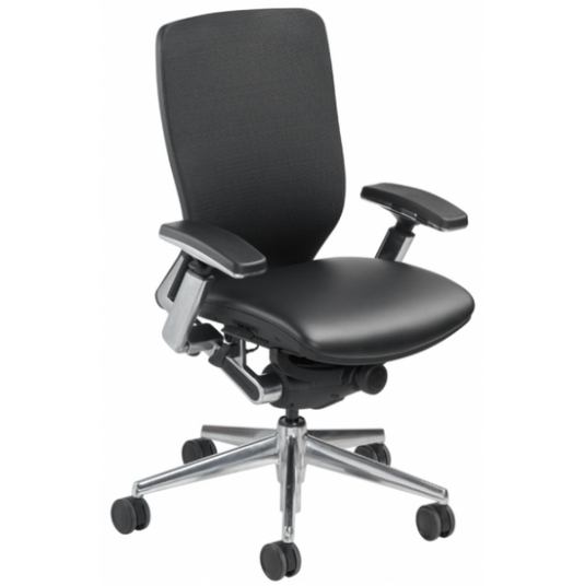 Office mesh mid back task chair upholstered seat with headrest Nightingale IC2 7300 UFST