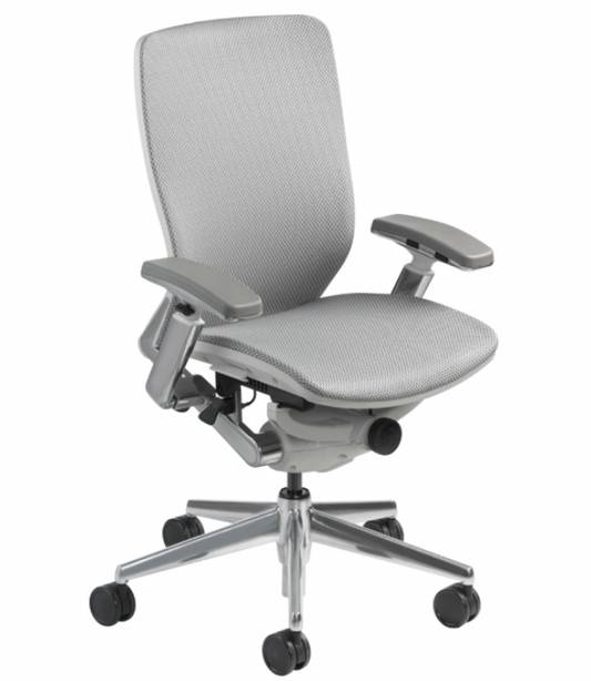 Office mid back task chair white all back mesh Nightingale IC2 7300WH