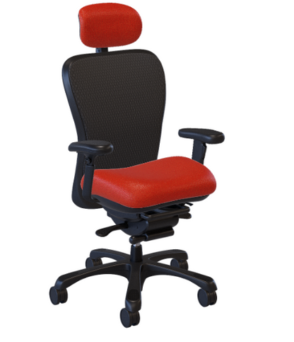 Office mid back task mesh chair with headrest Nightingale CXO 6200D