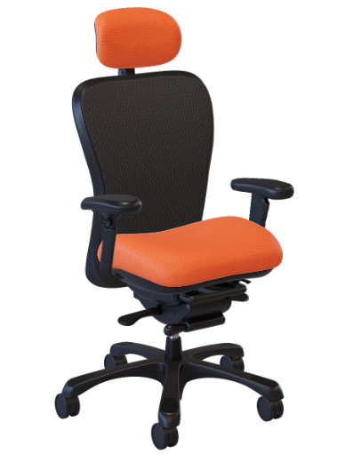 Office mid back task mesh chair with headrest Nightingale CXO 6200D