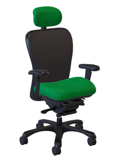 Office mid back task mesh chair with headrest Nightingale CXO 6200D