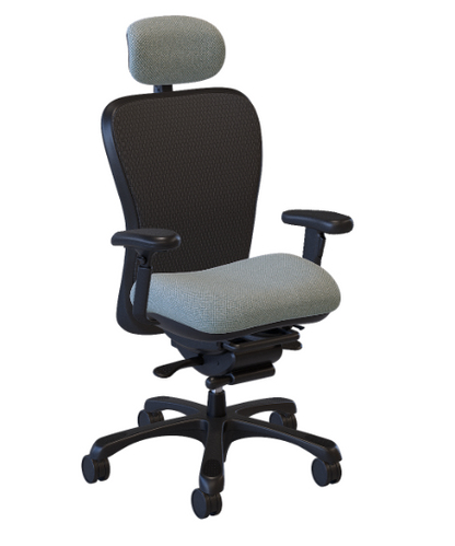 Office mid back task mesh chair with headrest Nightingale CXO 6200D