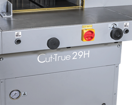 Hydraulic Guillotine Cutter Programmable 20 Formax Cut-True 29H