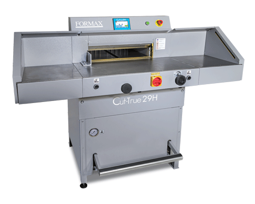 Hydraulic Guillotine Cutter Programmable 20 Formax Cut-True 29H