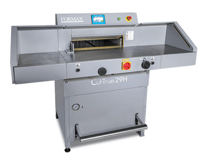 Hydraulic Guillotine Cutter Programmable 20 Formax Cut-True 29H