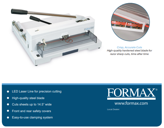 Tabletop Manual Guillotine Cutter Cut-True 13M