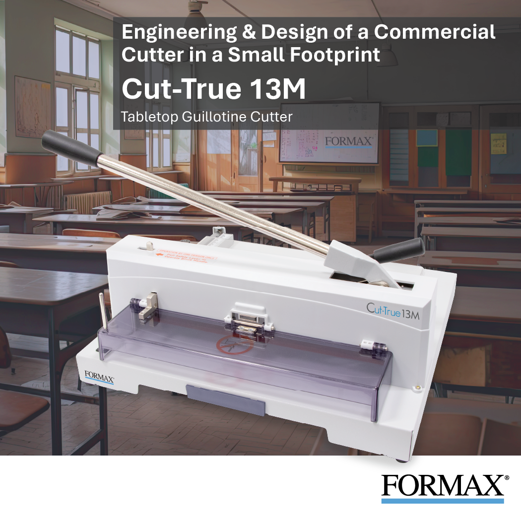 Tabletop Manual Guillotine Cutter Cut-True 13M