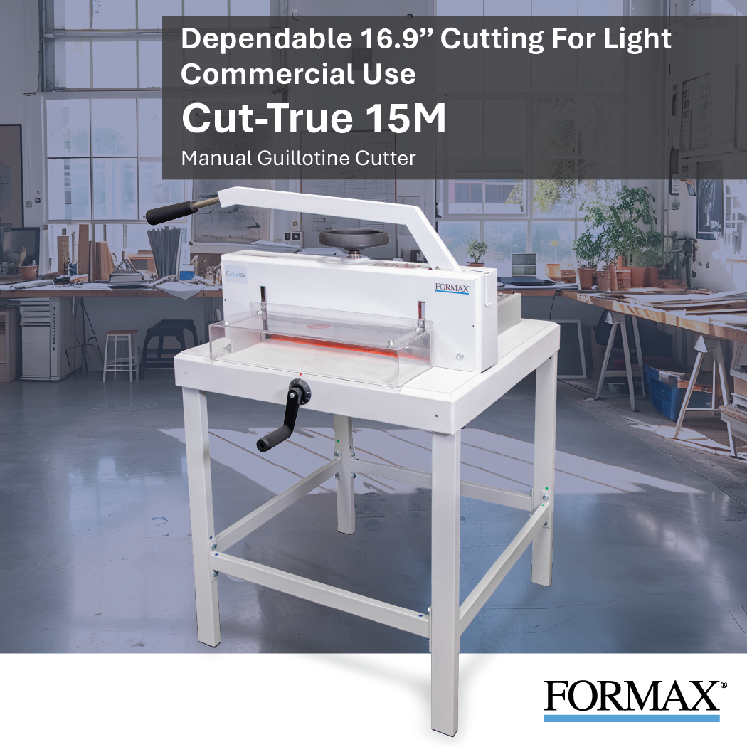Manual Guillotine Cutter Formax Cut-True 15M