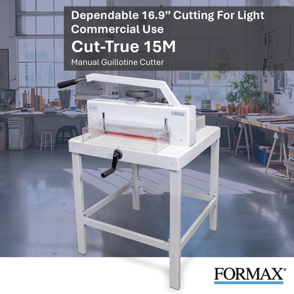 Manual Guillotine Cutter Formax Cut-True 15M