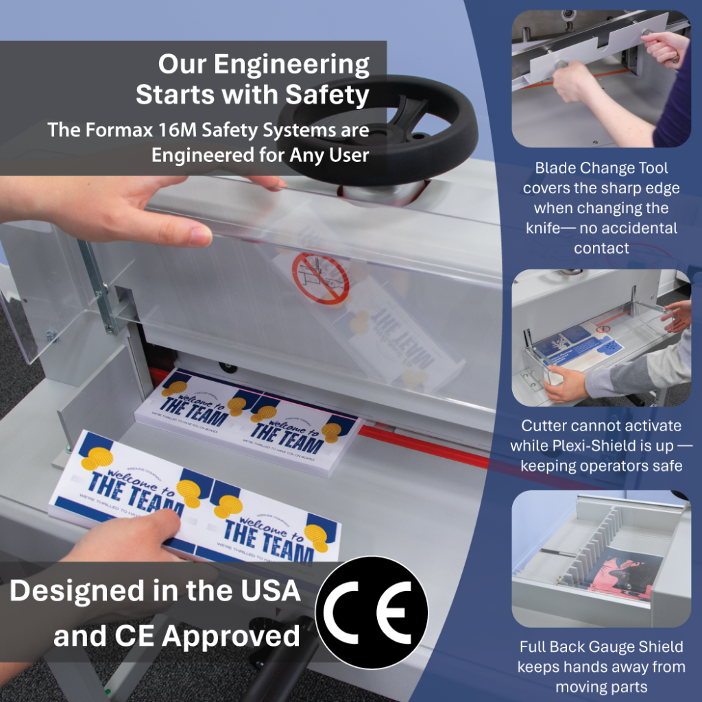 Manual Paper Cutter Formax Cut-True 16M