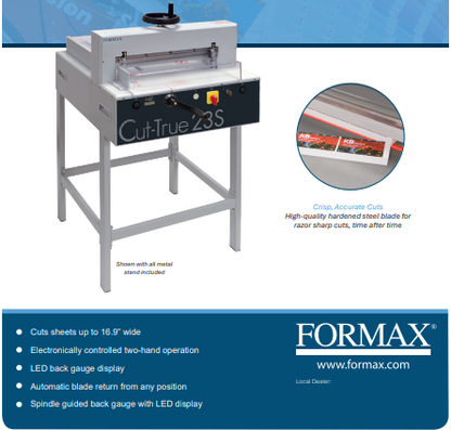 Semi-Automatic Guillotine Cutter Cut-True 23S