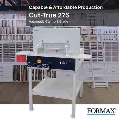 Semi-Automatic Guillotine Cutter Cut-True 27S