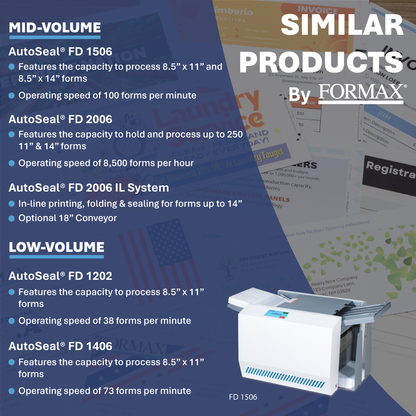 Pressure Sealer Formax FD1606 Mid-volume