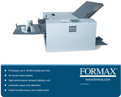 Air Suction Document Folder Formax FD3302