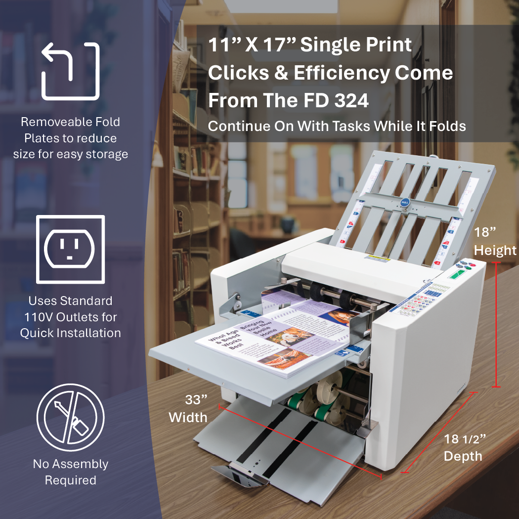 Tabletop Document Folder Formax FD324