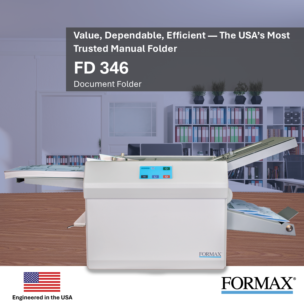 Touchscreen Desktop Office Folder Formax FD346
