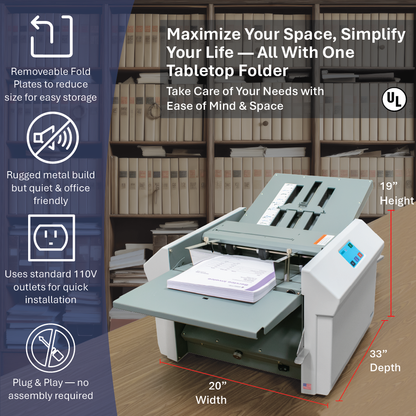 Touchscreen Desktop Office Folder Formax FD346