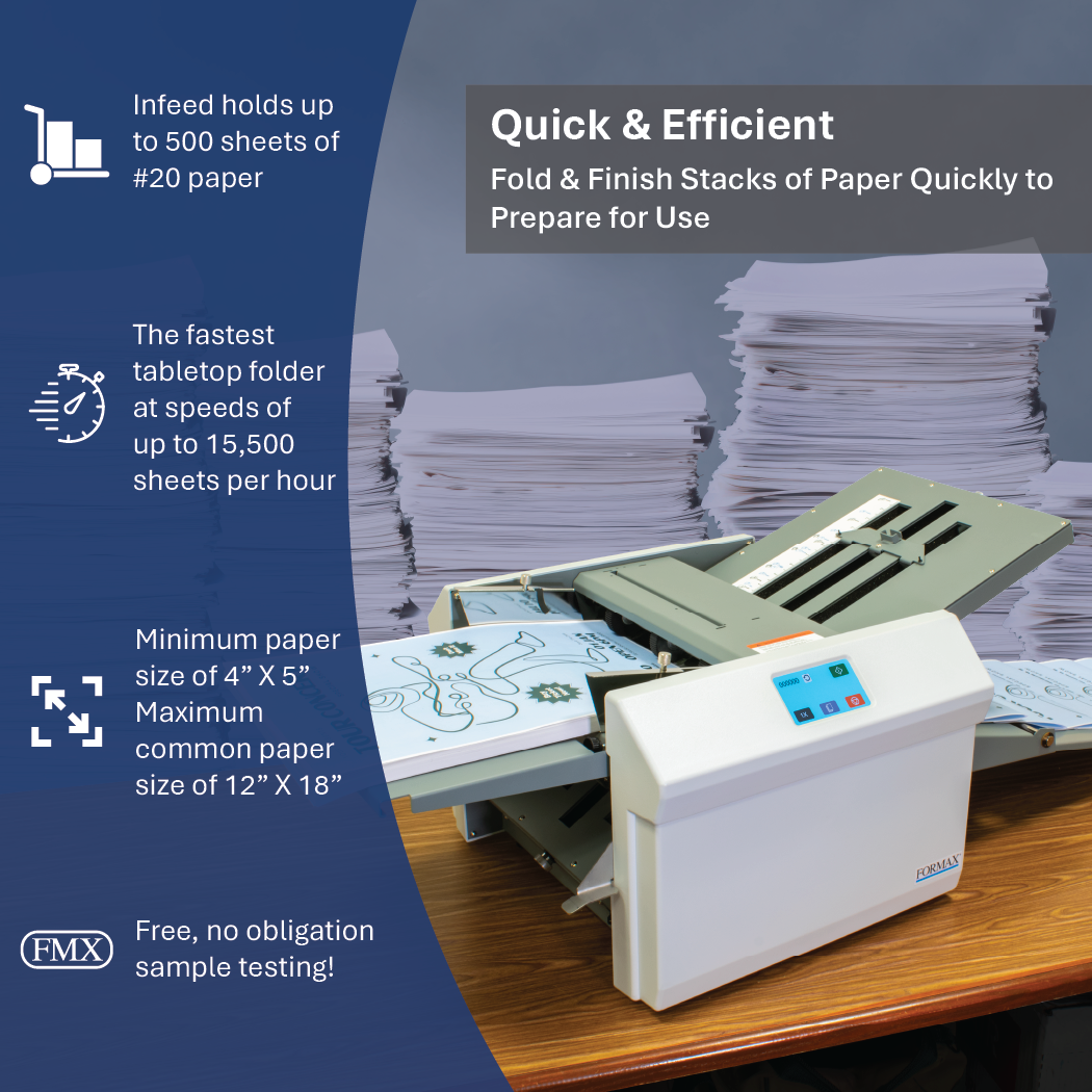 Touchscreen Desktop Office Folder Formax FD346