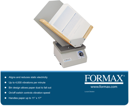 Single-Bin Paper Jogger Machine Formax FD402P1