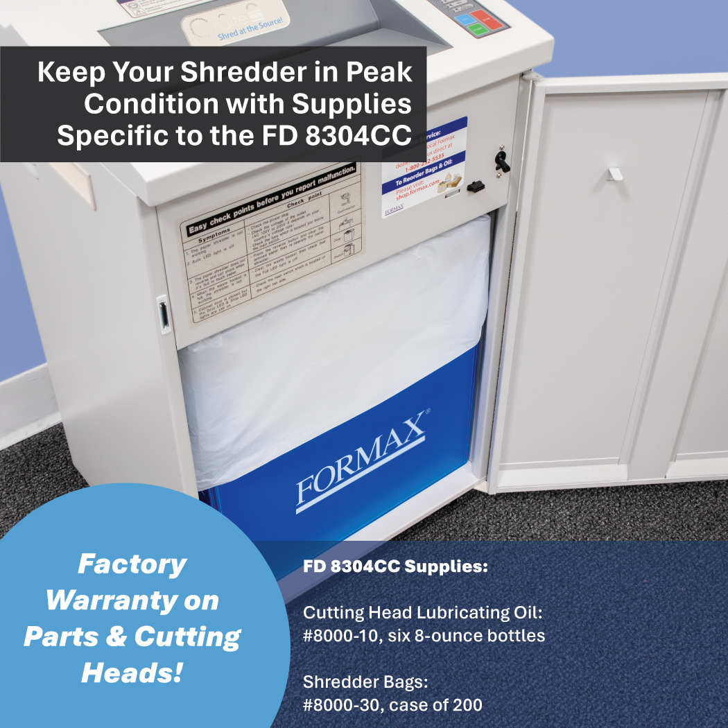 Deskside Shredde FD 8304CC