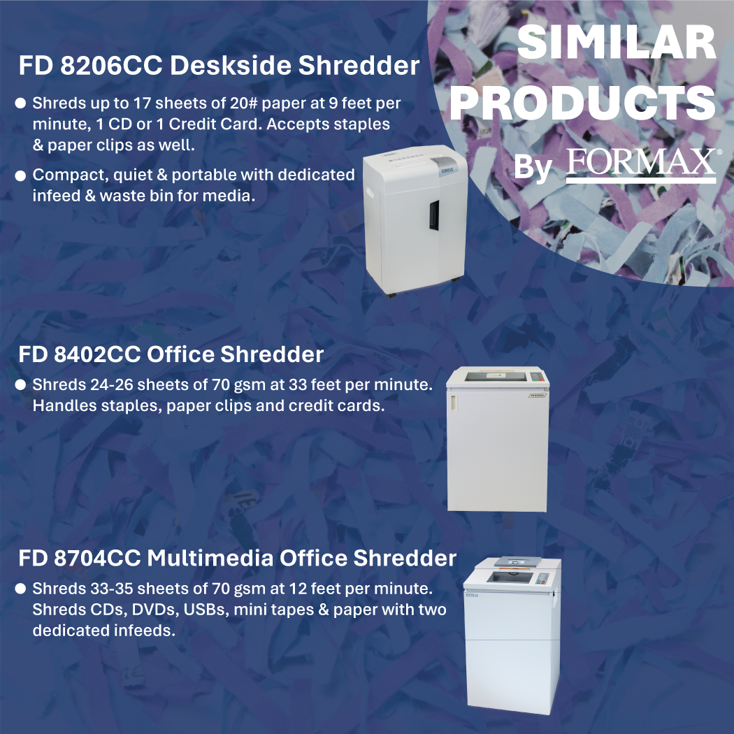 Deskside Shredde FD 8304CC