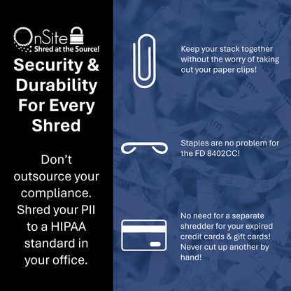 OnSite FD 8402CC Office Shredder