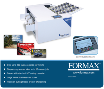 FlashCard XL Business Card Cutter