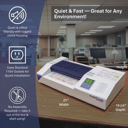 FlashGuard 13R10 Heavy-Duty Laminator