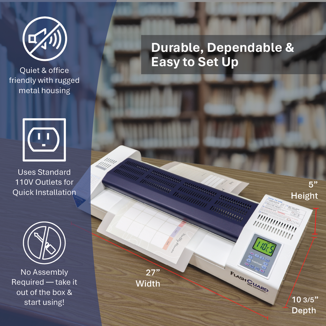 FlashGuard 18R6 Heavy-Duty Laminator