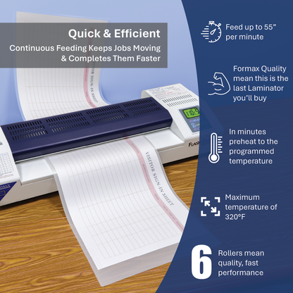 FlashGuard 18R6 Heavy-Duty Laminator