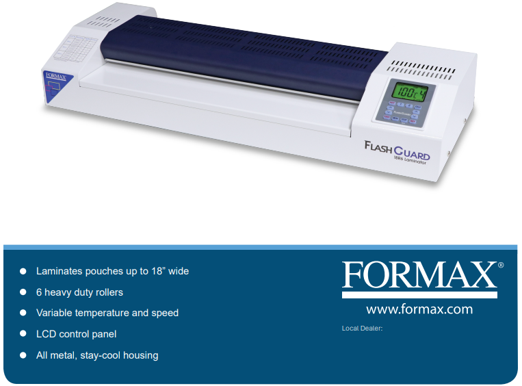 FlashGuard 18R6 Heavy-Duty Laminator